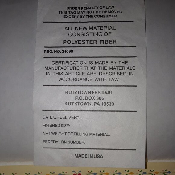 Authentic Hand-stitched Kutztown Amish Quilt - Queen Size - Picture 14 of 16